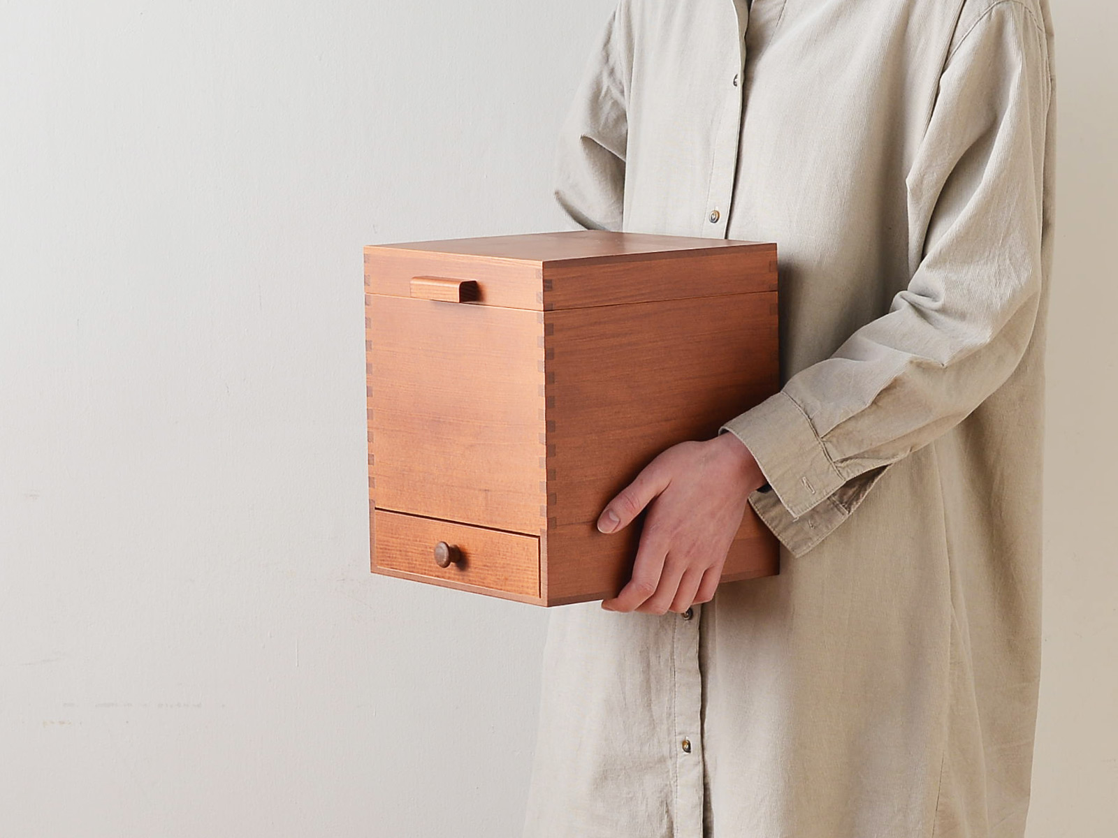 倉敷意匠計画室 木製 化粧箱 メイクボックス - バーベキュー・調理用品