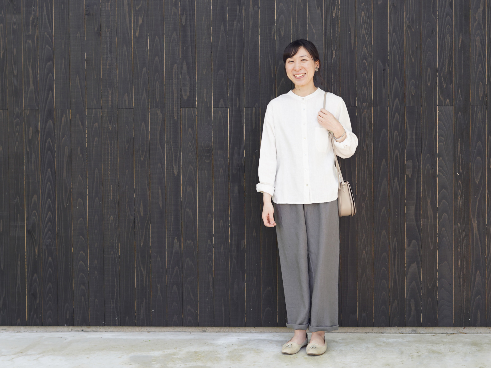 fog linen workのパンツウエストは紐で調節できます - jkc78.com