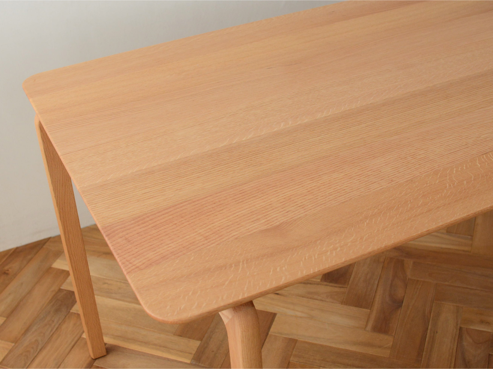 LISCIO（リッショ） ダイニングテーブル 4人 長方形 オーク 無垢材 DENTO 伝統工芸 展示品20%オフ1