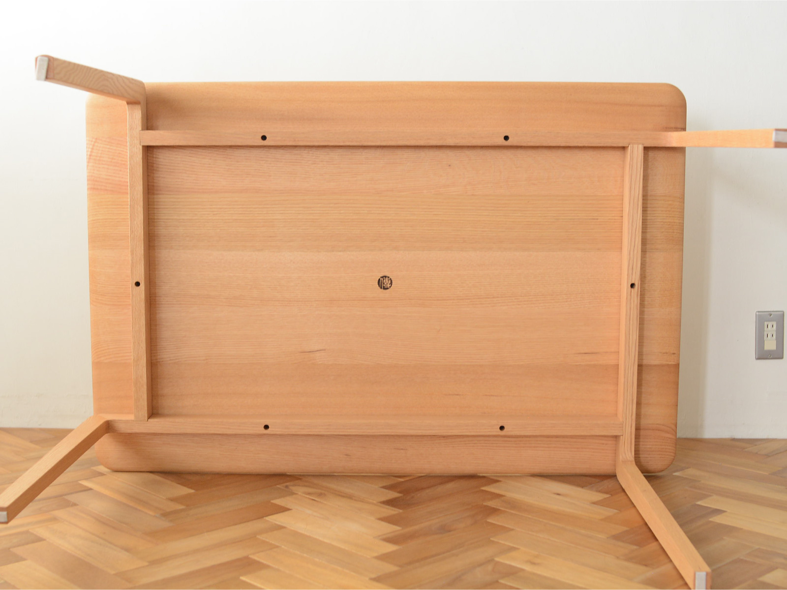 LISCIO（リッショ） ダイニングテーブル 4人 長方形 オーク 無垢材 DENTO 伝統工芸 展示品20%オフ7