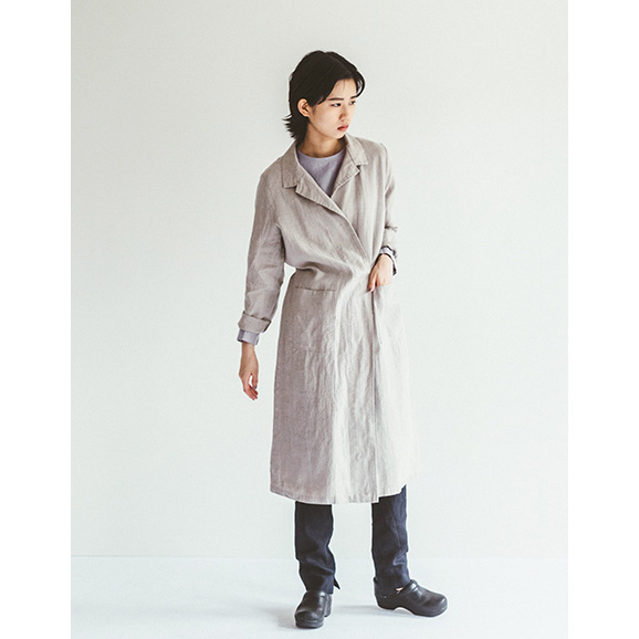 セール40%OFF》fog linen work（フォグリネンワーク） シェリル ラップ