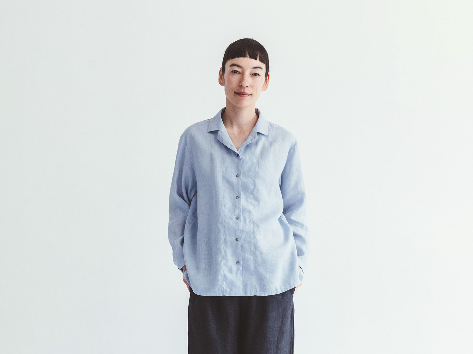 fog linen work（フォグリネンワーク） メゾン シャツ [LWA610]1
