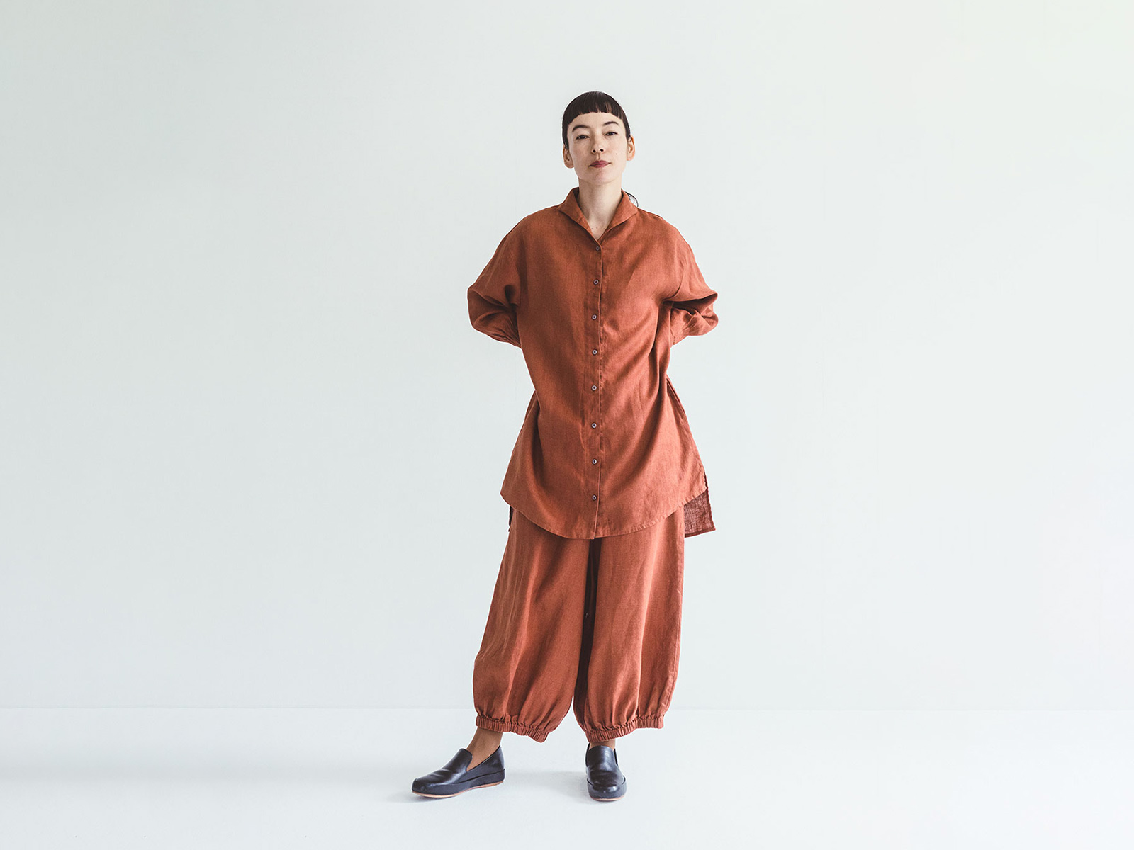 fog linen work（フォグリネンワーク） セッテ シャツ [LWA641]2