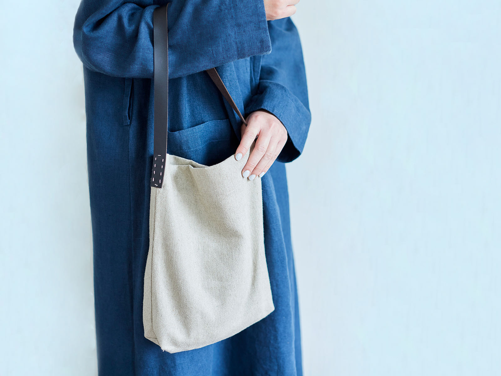 fog linen work（フォグリネンワーク） エリー ワンハンドルバッグ