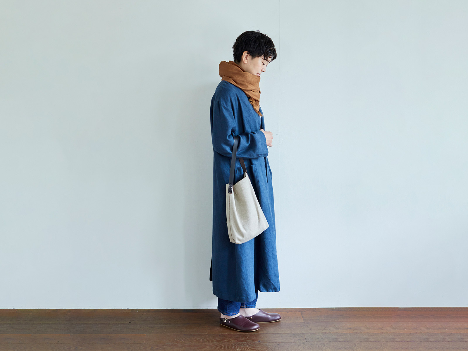 fog linen work（フォグリネンワーク） エリー ワンハンドルバッグ