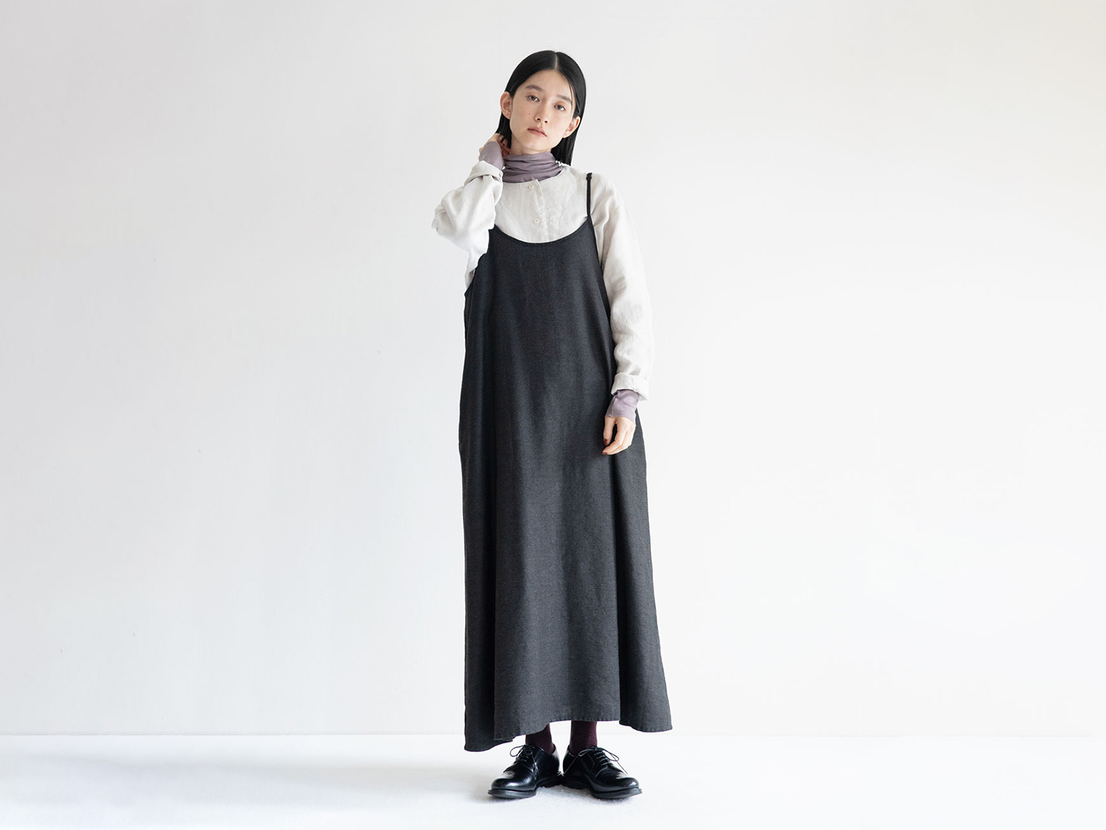 fog linen work（フォグリネンワーク） パイパー ワンピース ウール