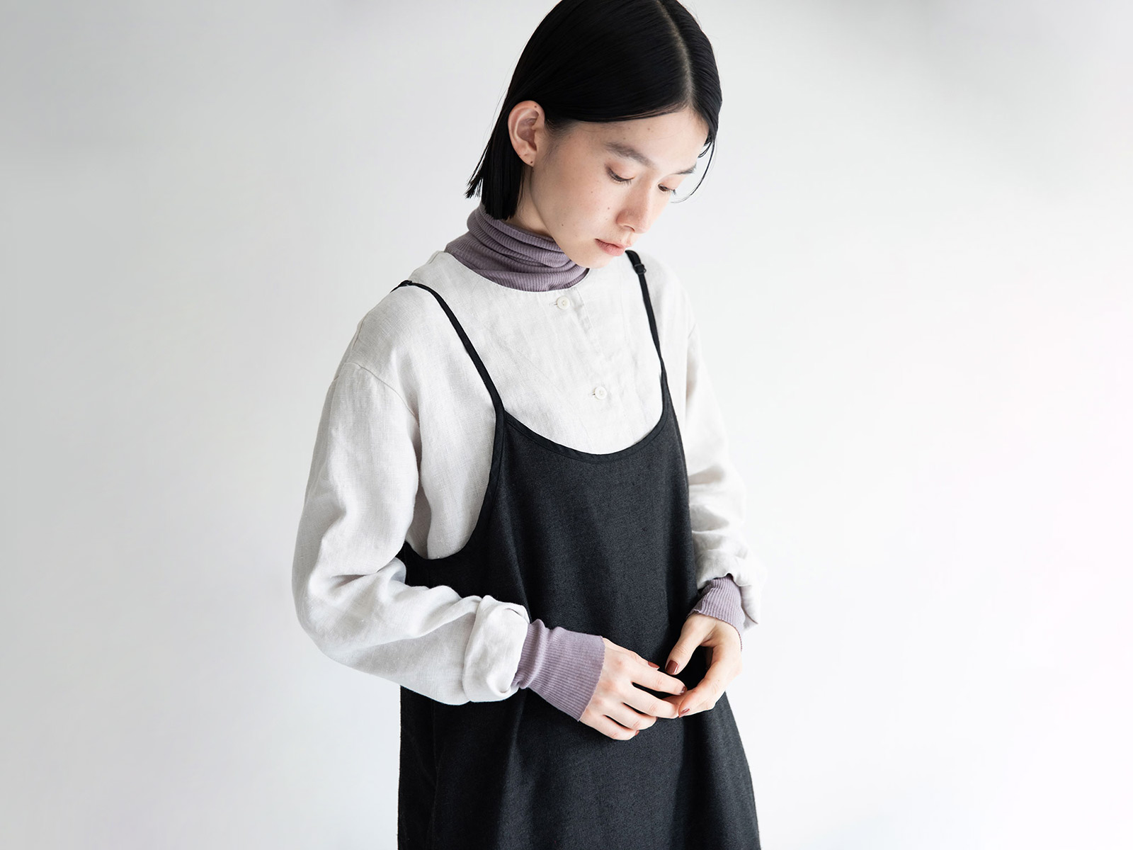 fog linen work（フォグリネンワーク） パイパー ワンピース ウール