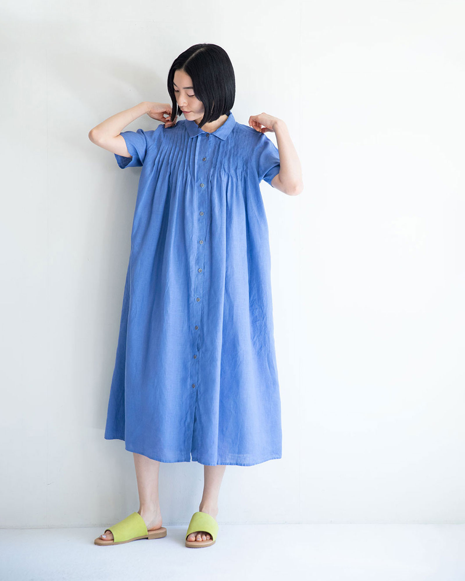 新品未使用タグ付き fog linen work ワンピース - ロングワンピース