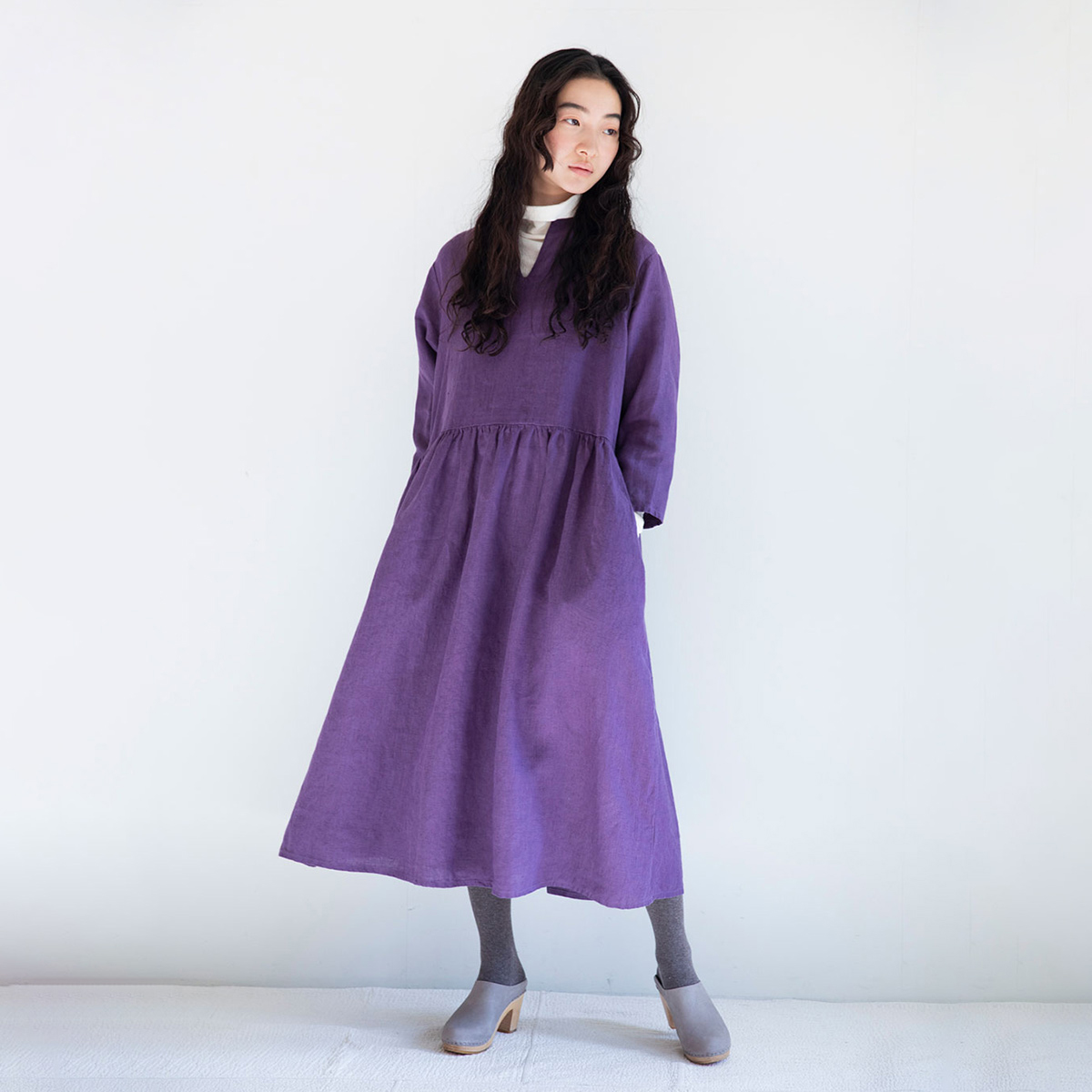 fog linen work（フォグリネンワーク） マルゴ ワンピース シモーヌ