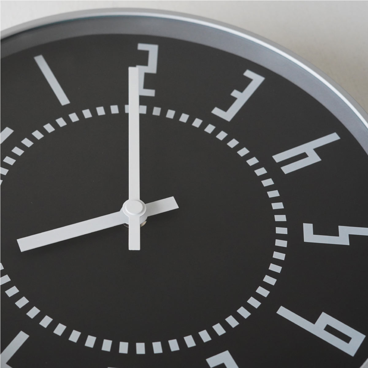 《わけあり品30%オフ》Lemnos/タカタレムノス eki clock / エキ クロック ブラック3