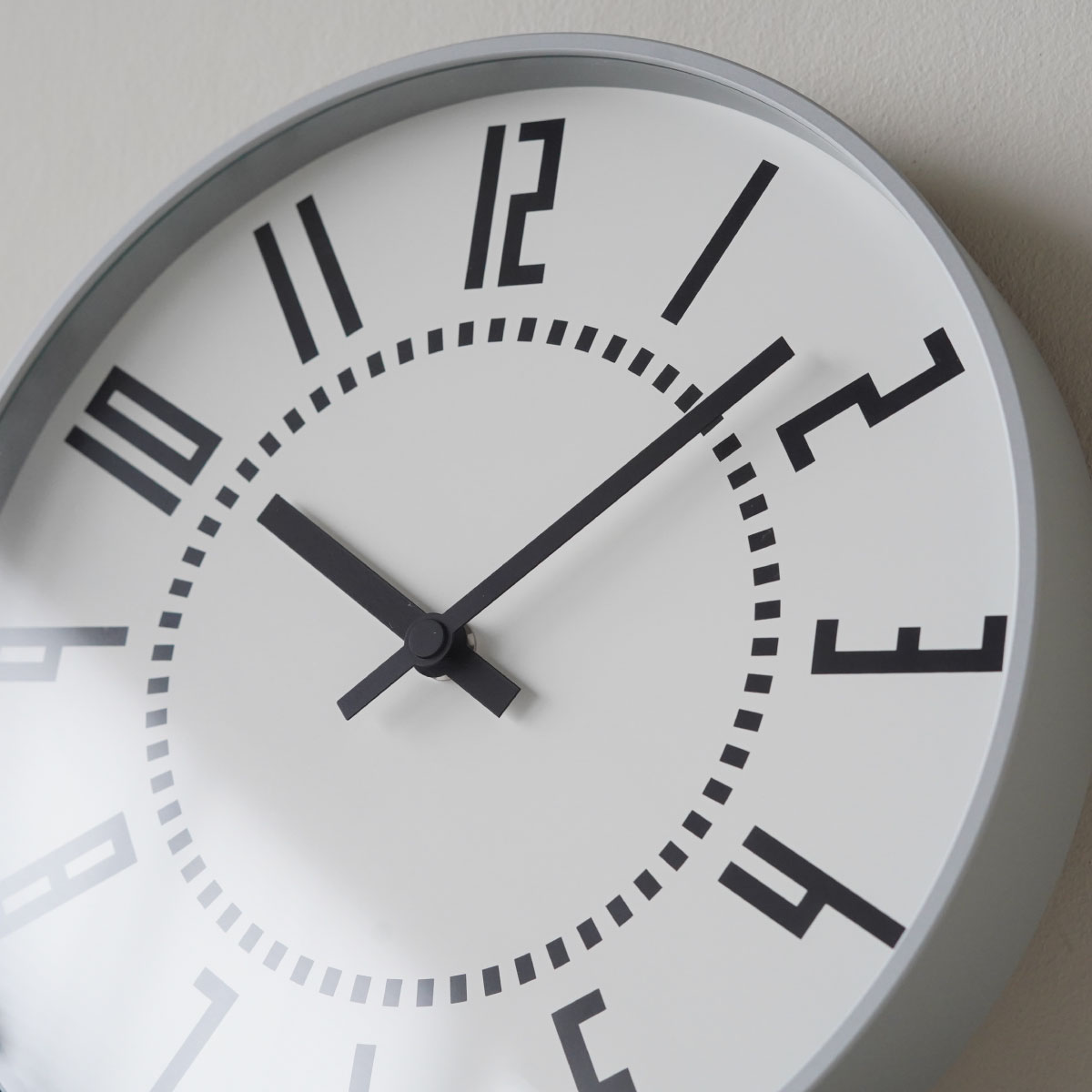 《わけあり品30%オフ》Lemnos/タカタレムノス eki clock / エキ クロック ホワイト3