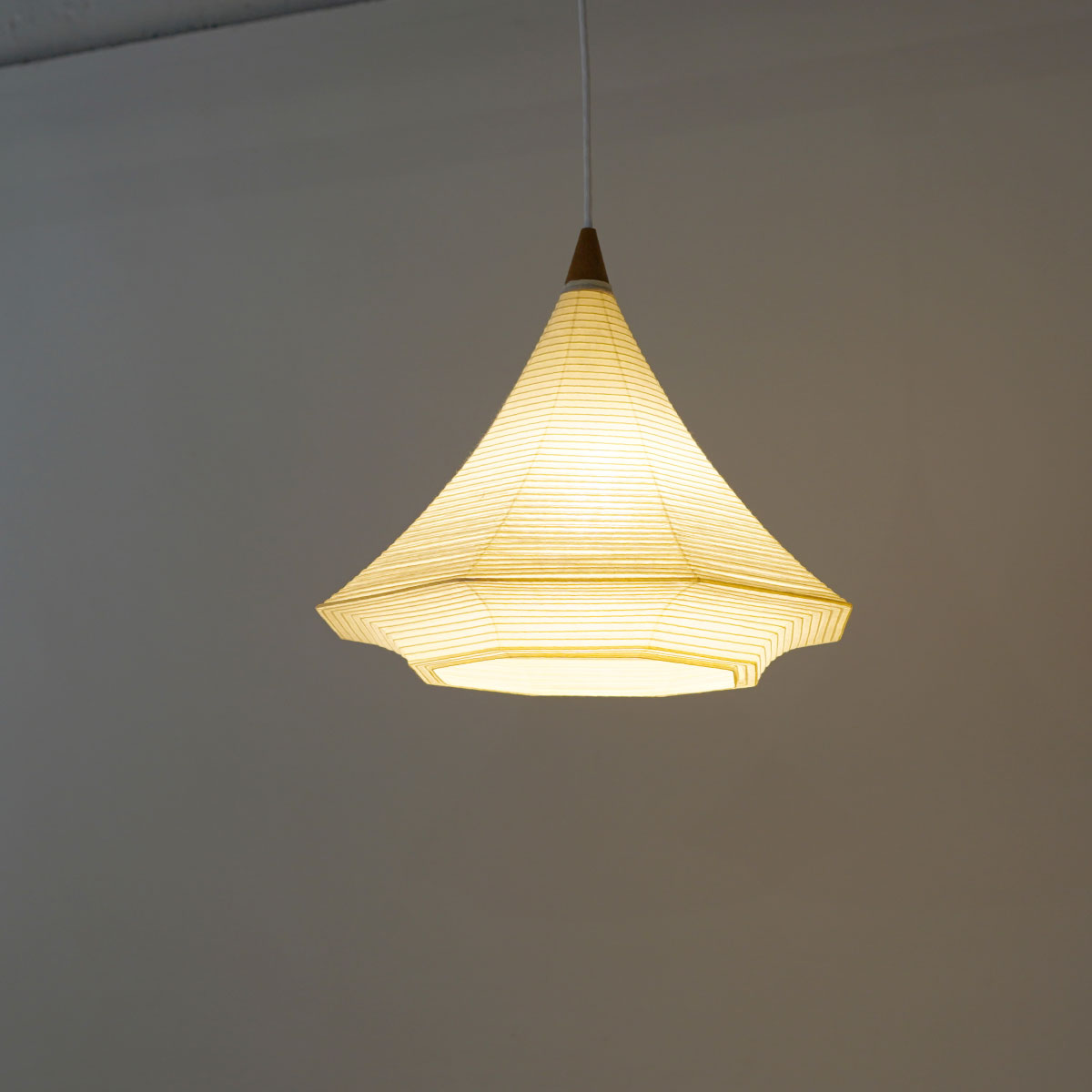 《展示品セール50%オフ》谷俊幸 LANTERN SHADE fuji / 富士 ペンダントライト1