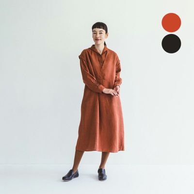 2023秋物】 fog linen work（フォグリネンワーク） テス ワンピース