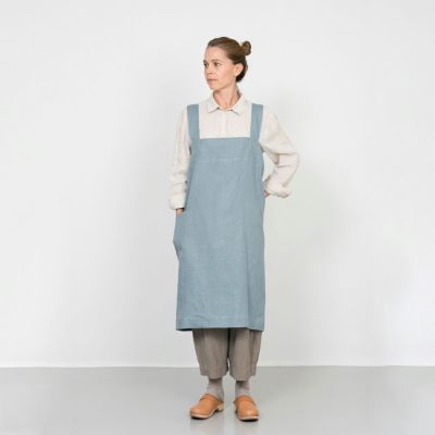 fog linen work（フォグリネンワーク） リネンオーバーエプロン