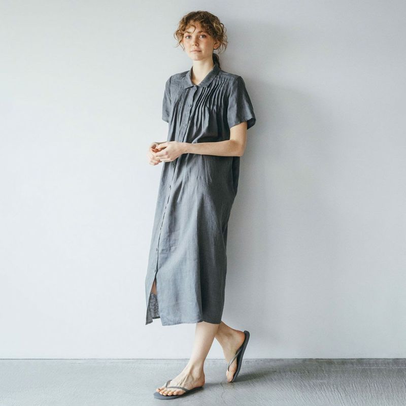 fog linen work（フォグリネンワーク） コハル ワンピース アシェ 