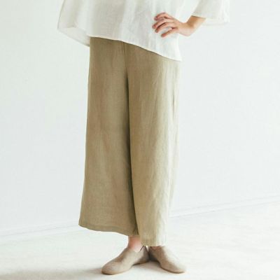 fog linen work （フォグリネンワーク） ヒマニ パンツ アッシュ