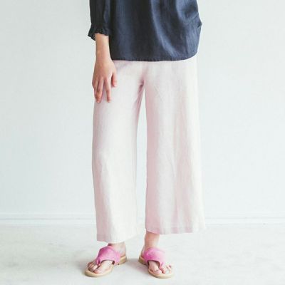 fog linen work （フォグリネンワーク） ヒマニ パンツ ローズ
