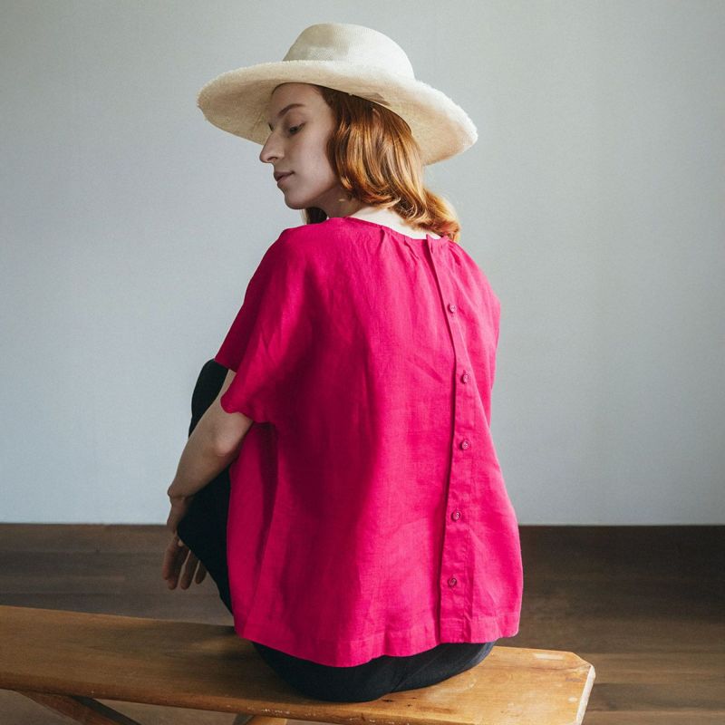 新品 フォグリネンワーク 25SS マリアンナ トップ リネン